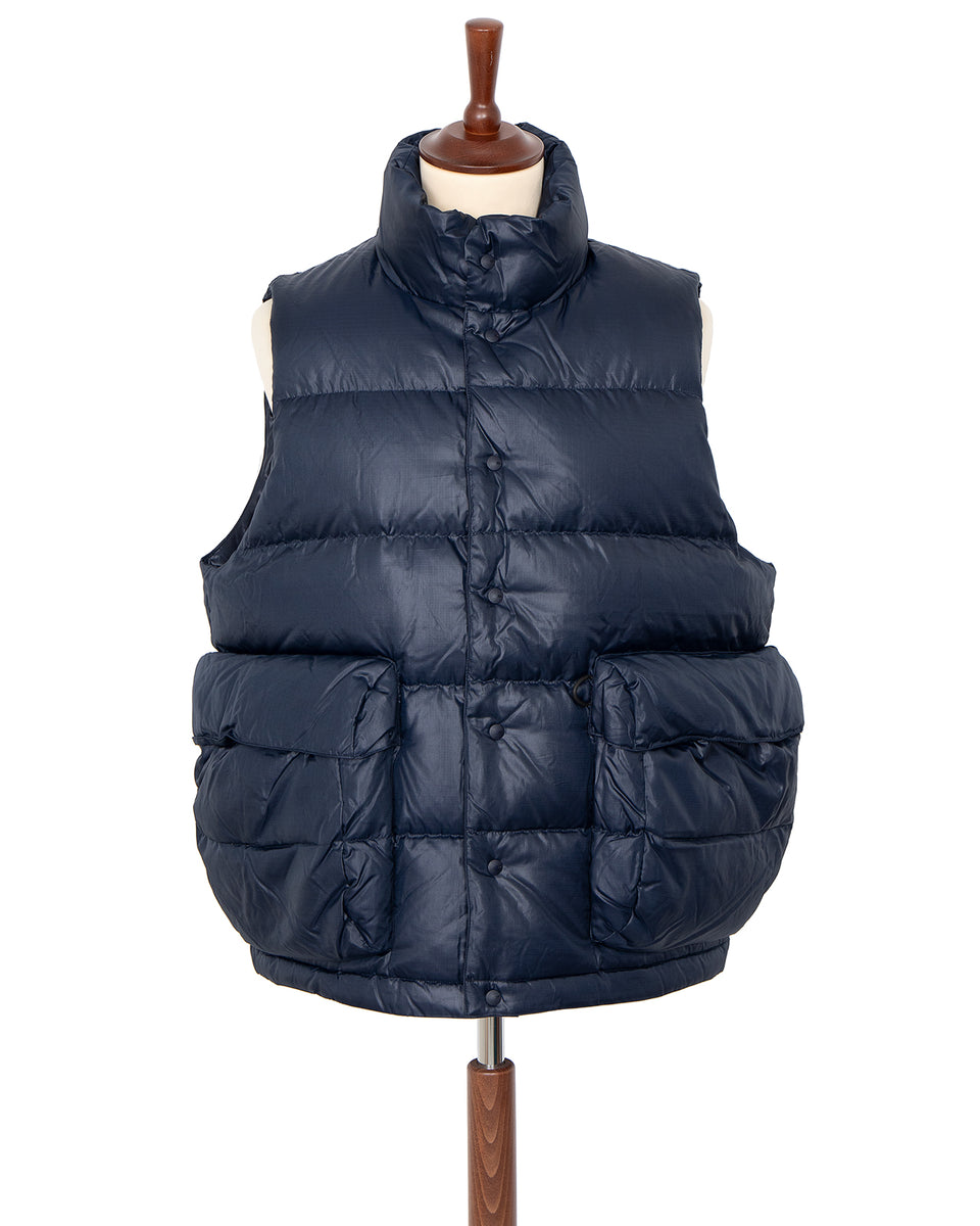 Daiwa Pier39 Tech Backpacker Down Vest, Navy – Pancho And 