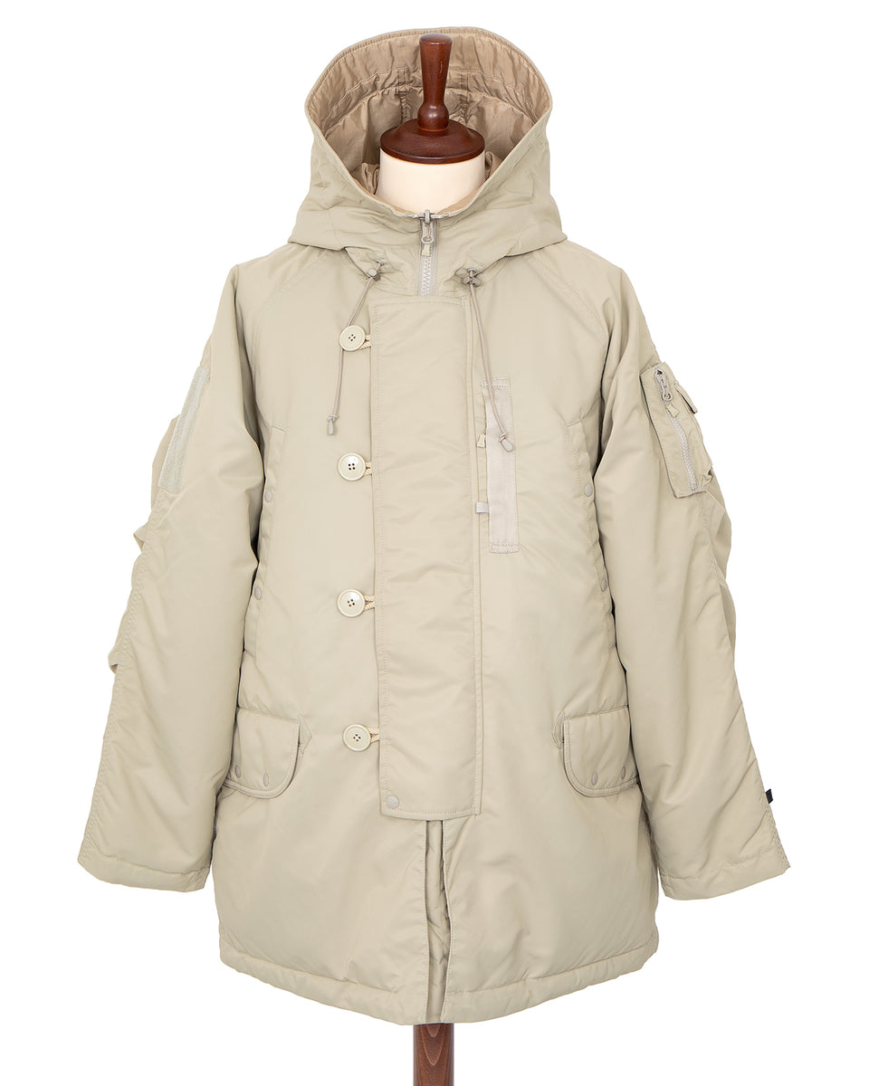 Daiwa Pier39 Tech Reversible N-3B Parka, Light Beige