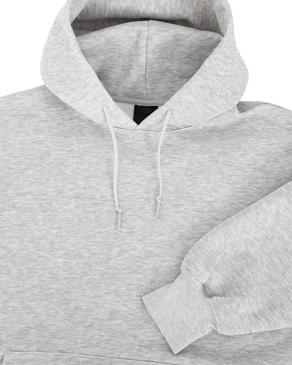 Daiwa Pier39 Tech Sweat Hoodie, Heather Grey – Pancho And