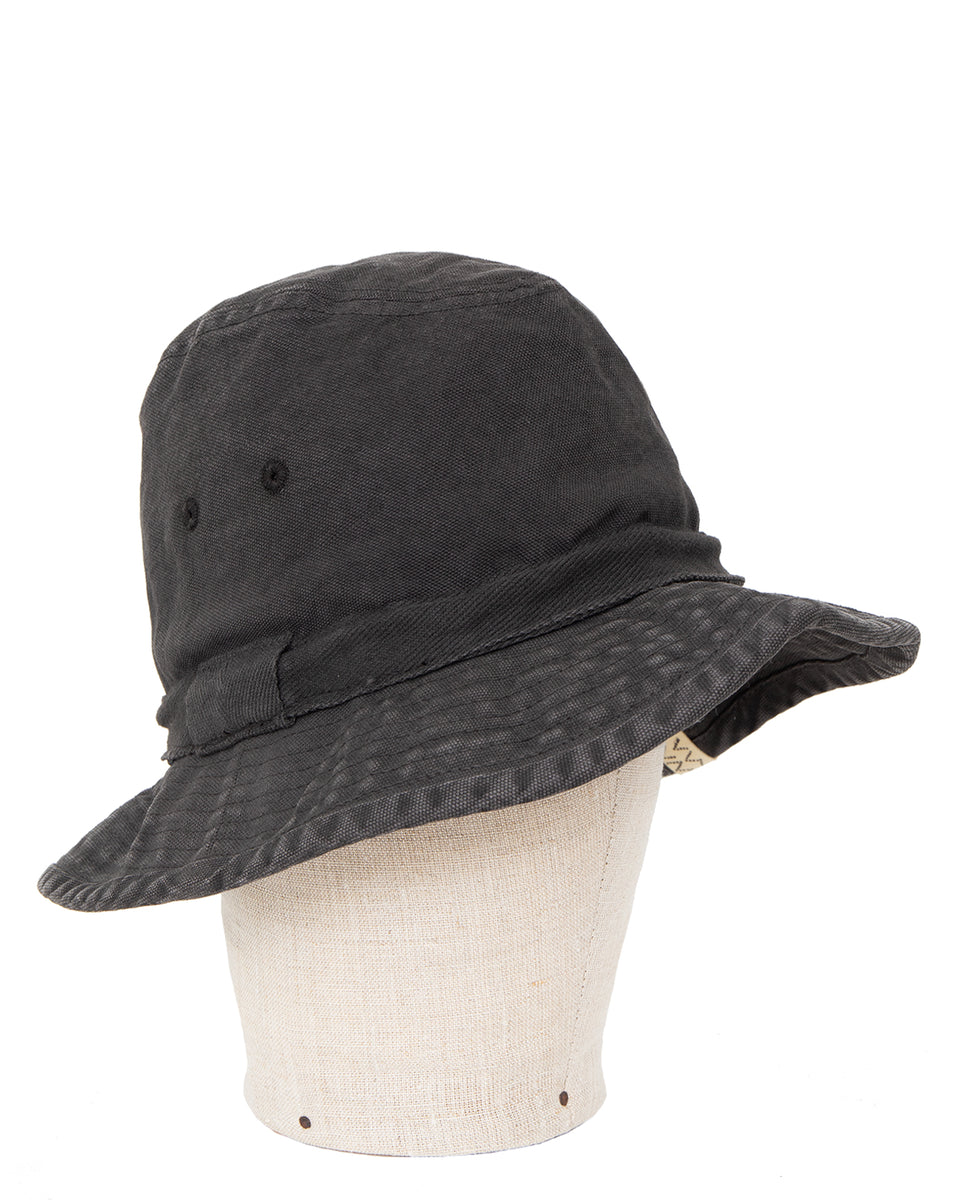 Visvim Buckley Cap, Damaged Black