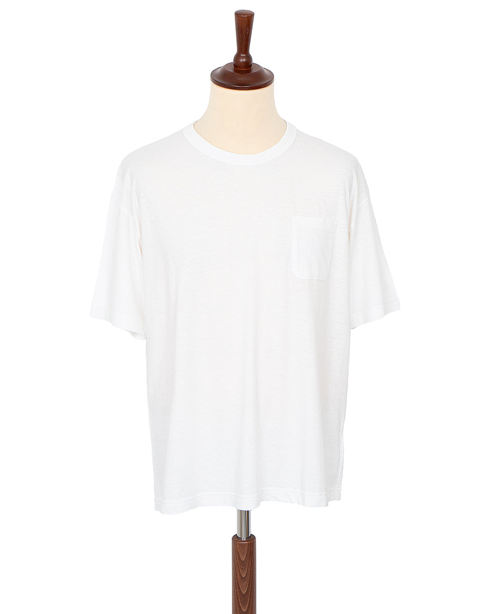 VISVIM(ビズビム) SUBLIG CREW WIDE T Shirt (white) 3 - ブランド別