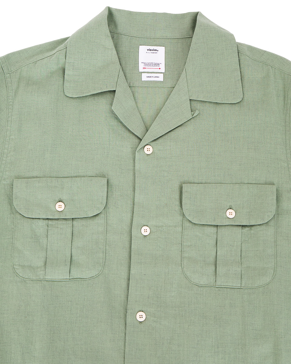 Visvim Keesey G.S. Shirt S/S, Green