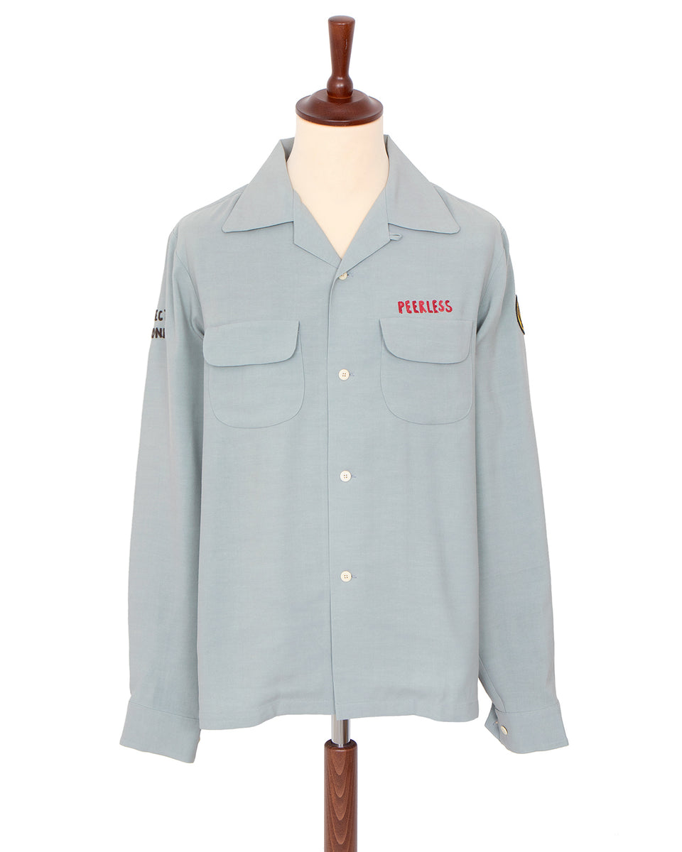 Visvim Keesey G.S. Shirt L/S I.Q.W.T. Grey