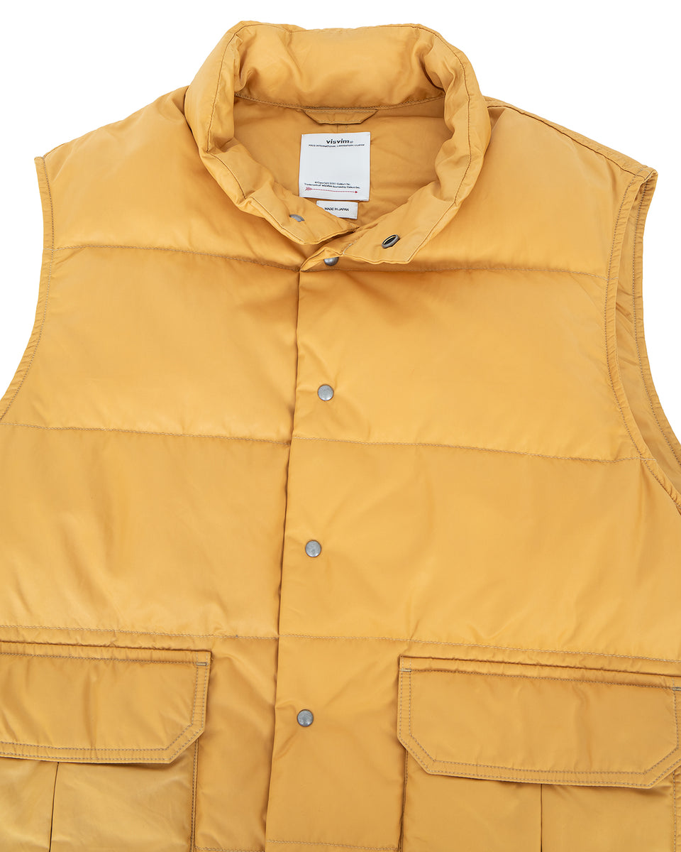 Visvim Ulmer Down Vest, Orange - Pancho and Lefty Online Store 