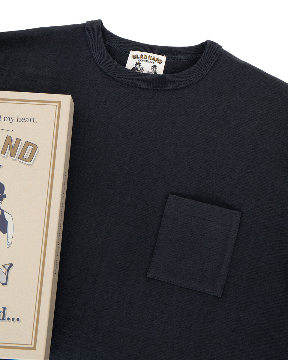 Glad Hand Royal Pocket T-Shirt, Black – Pancho And Lefty - Online