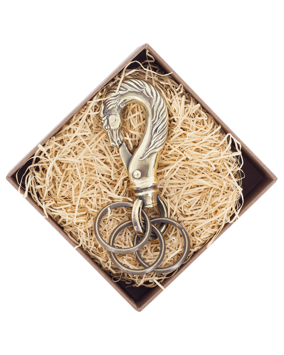 Peanuts & Co Horse Hook Large, Brass – Pancho And Lefty - Online