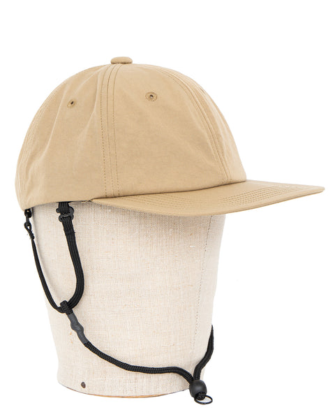 Daiwa Pier39 Tech 6 Panel Cap Twill, Safari Beige - Panchoandlefty