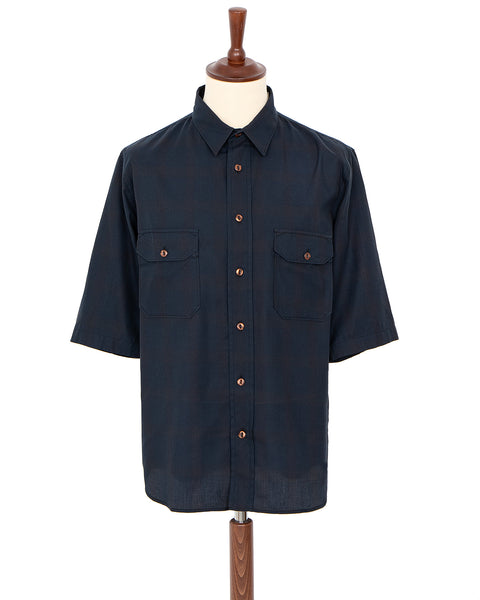 Indigofera Delray Shirt, Cotton Check – Pancho And Lefty - Online Store