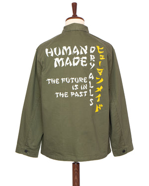 Human Made Military Shirt, Olive Drab