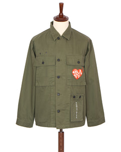 Human Made Military Shirt, Olive Drab