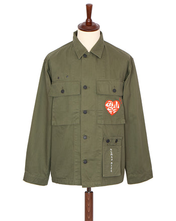 Human Made Military Shirt, Olive Drab