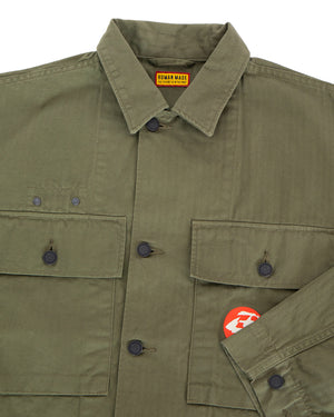 Human Made Military Shirt, Olive Drab