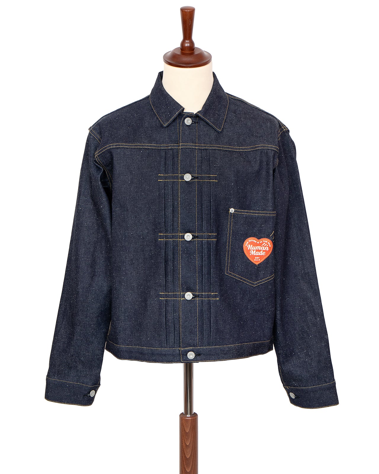 Human Made Denim Work Jacket Past – Pancho And Lefty - Online Store