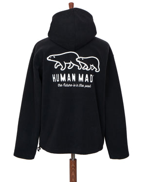 Human Made Fleece Hoodie, Black