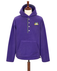 Human Made Fleece Hoodie, Purple