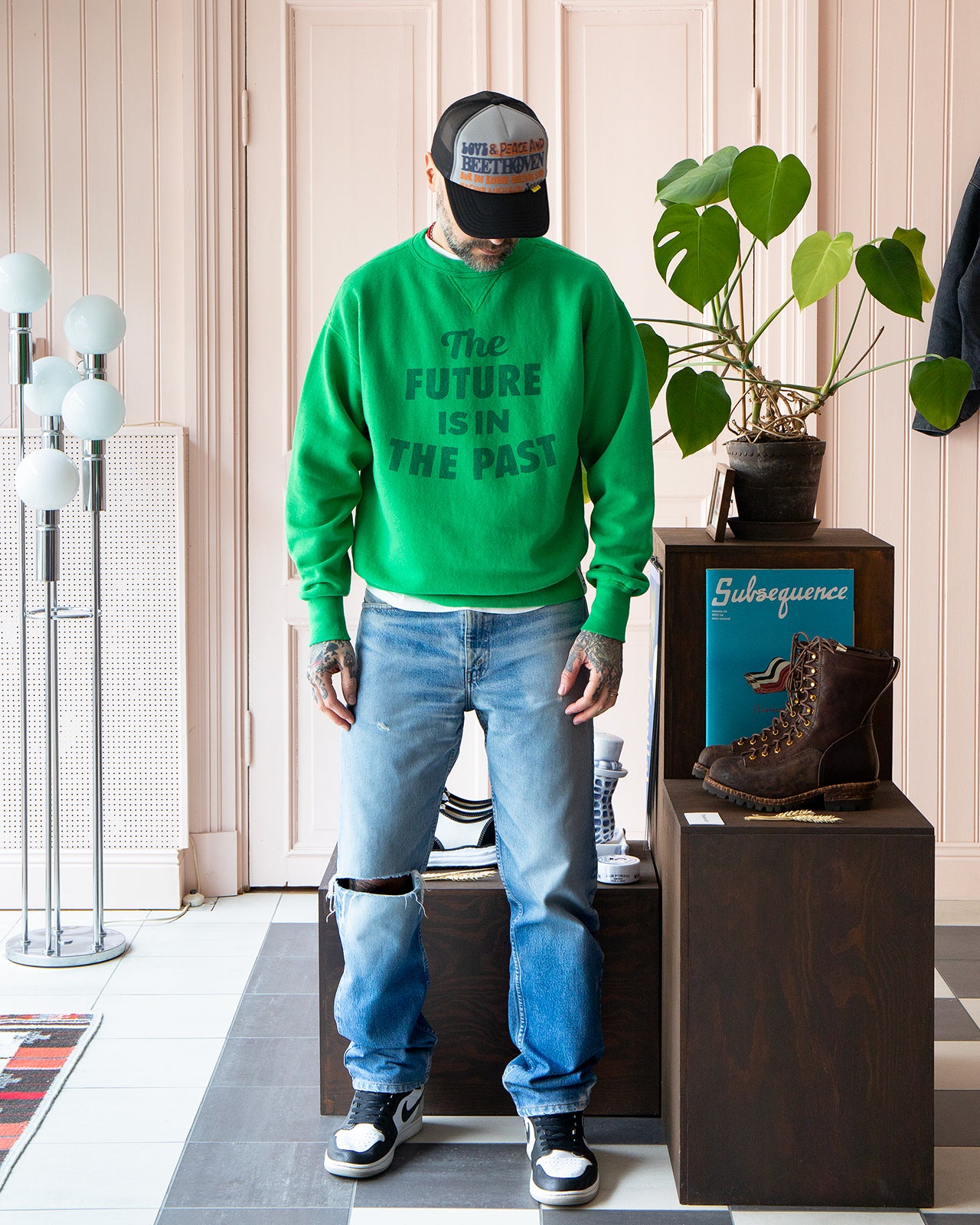 Human Made Tsuriami Sweatshirt #2, Green – Pancho And Lefty 