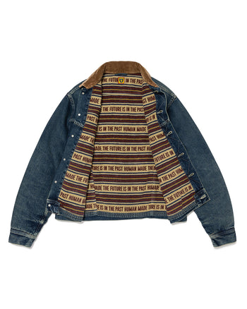 Human Made Blanket Lined Denim Work Jacket