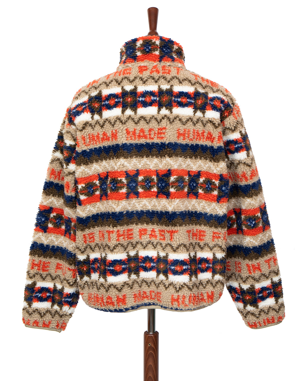 Human Made Nordic Fleece Jacket, Beige