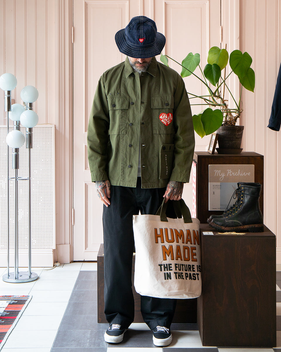 Human Made Canvas Tote Large