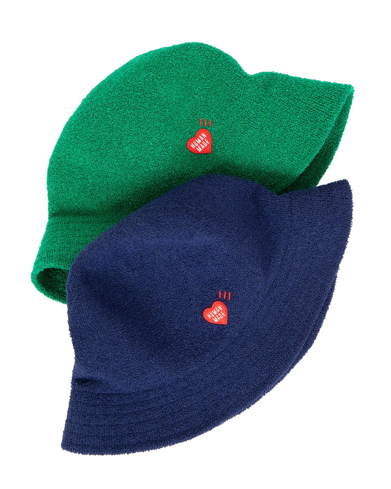 Human Made Pile Bucket Hat, Green