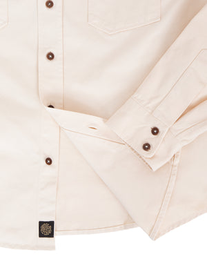 Indigofera Alamo Shirt, Cotton Twill, Sand