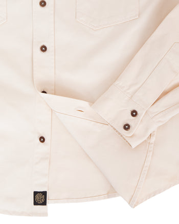 Indigofera Alamo Shirt, Cotton Twill, Sand