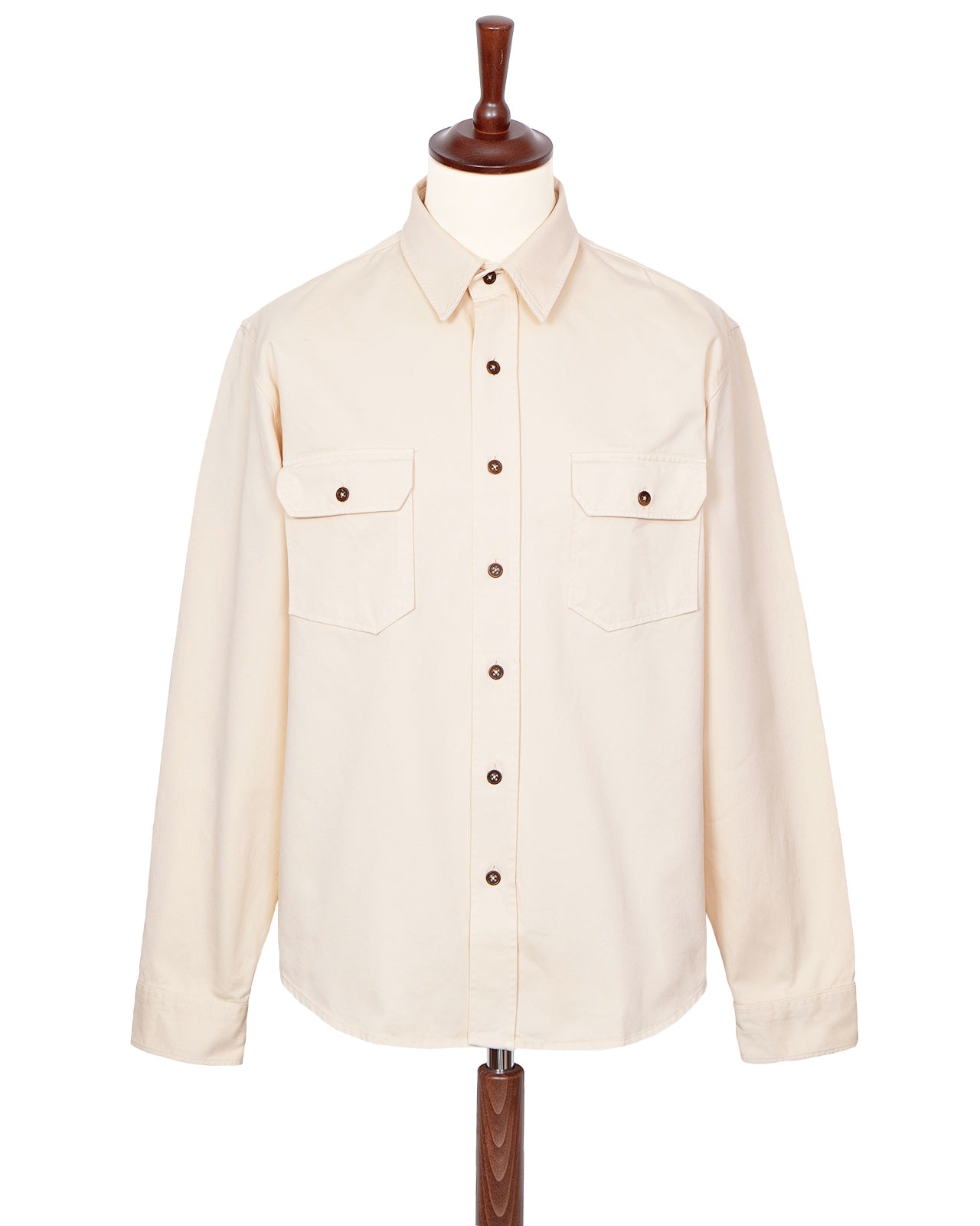 Indigofera Alamo Shirt, Cotton Twill, Sand