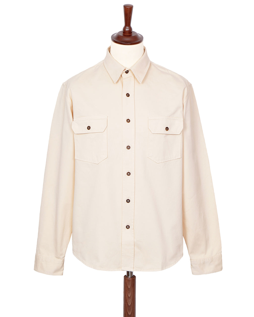 Indigofera Alamo Shirt, Cotton Twill, Sand