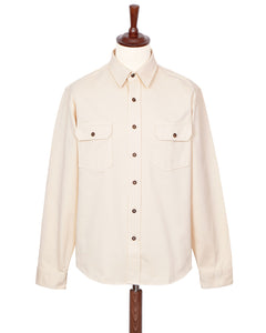 Indigofera Alamo Shirt, Cotton Twill, Sand