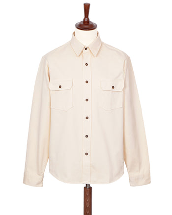 Indigofera Alamo Shirt, Cotton Twill, Sand