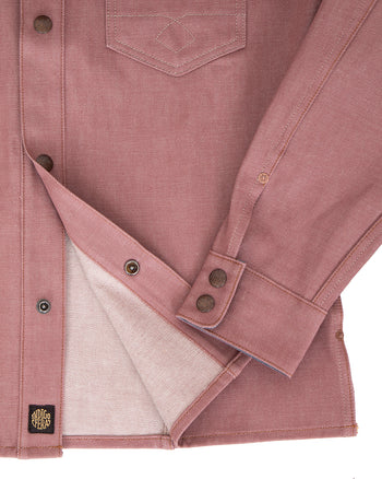 Indigofera Copeland Jacket, Pink Denim