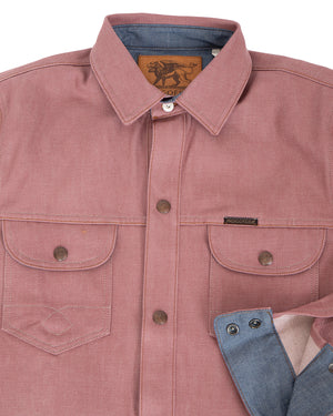 Indigofera Copeland Jacket, Pink Denim