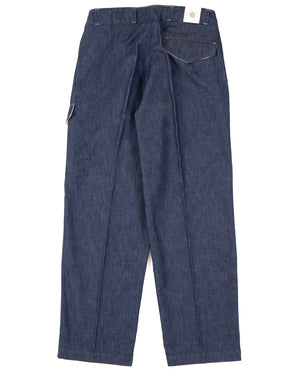 Indigofera Dunton Pants, 40s Navy Denim