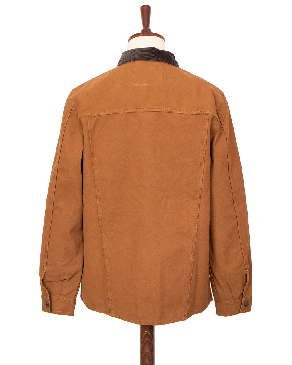 Indigofera Fargo Trucker Jacket, Smithson Canvas, 86 Terracotta