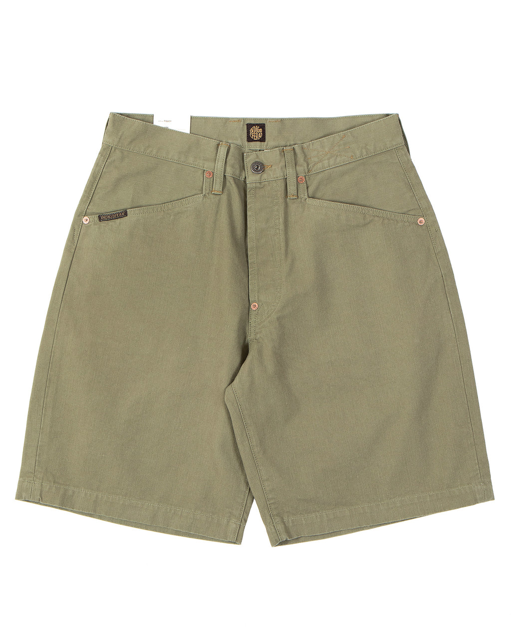 Indigofera Foley Shorts, United Duck Canvas, Green