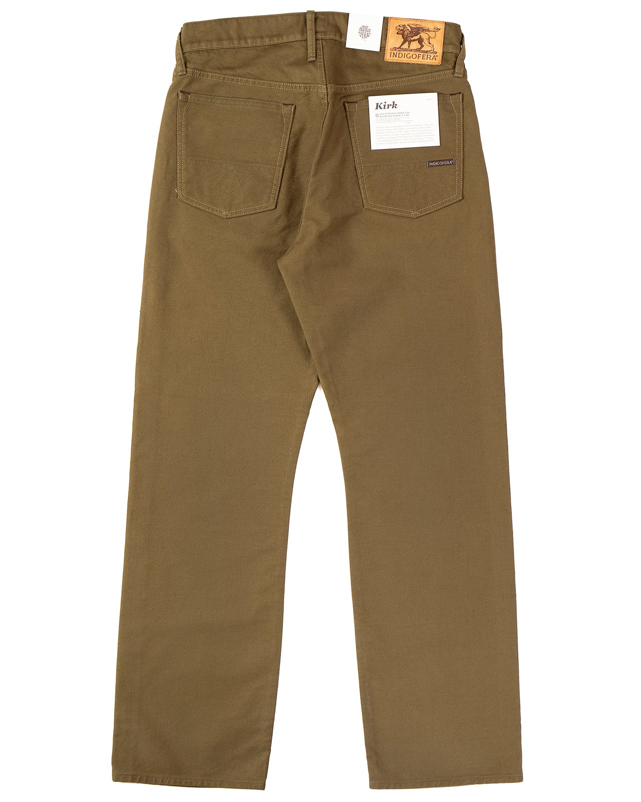 Indigofera Kirk Pants, Bedford Dark Olive