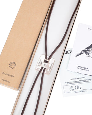 Indigofera x O.P Jewellery, Snake River Bolo Tie