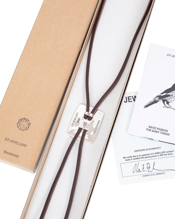 Indigofera x O.P Jewellery, Snake River Bolo Tie