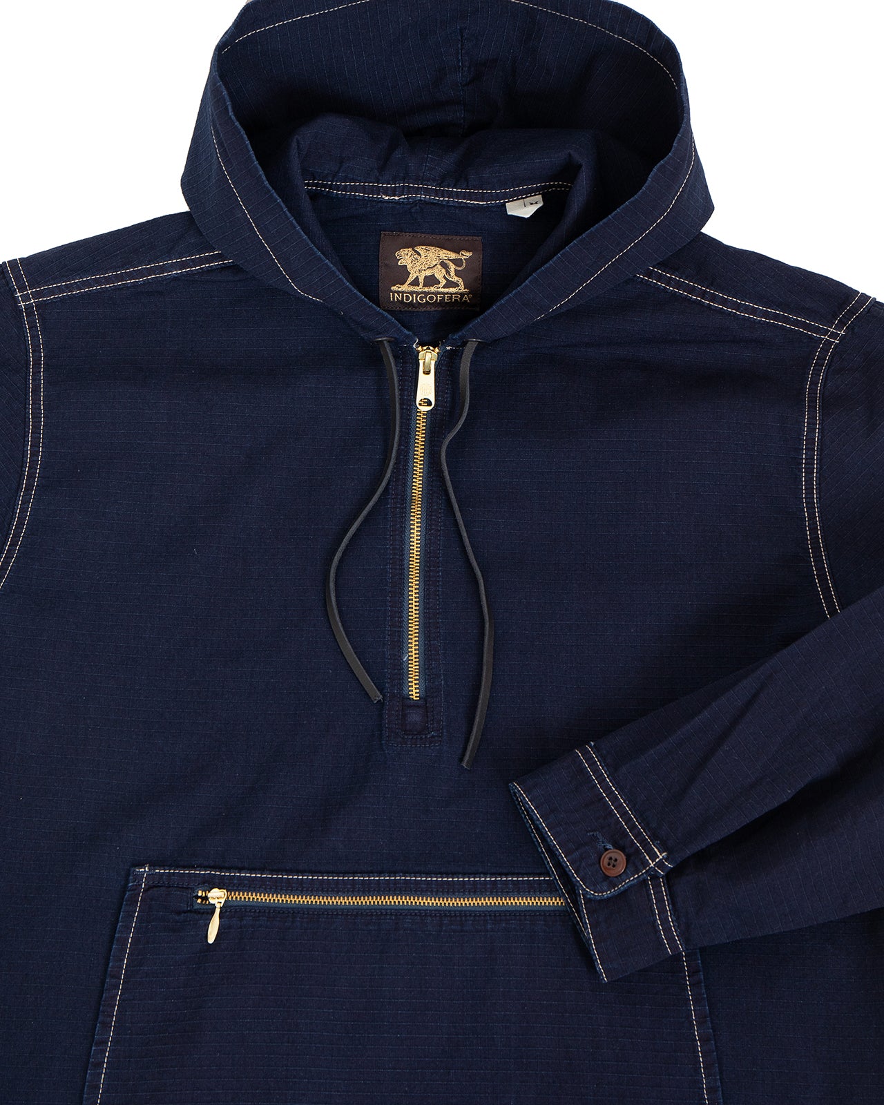 Indigofera Slunky Jacket, Indigo Ripstop