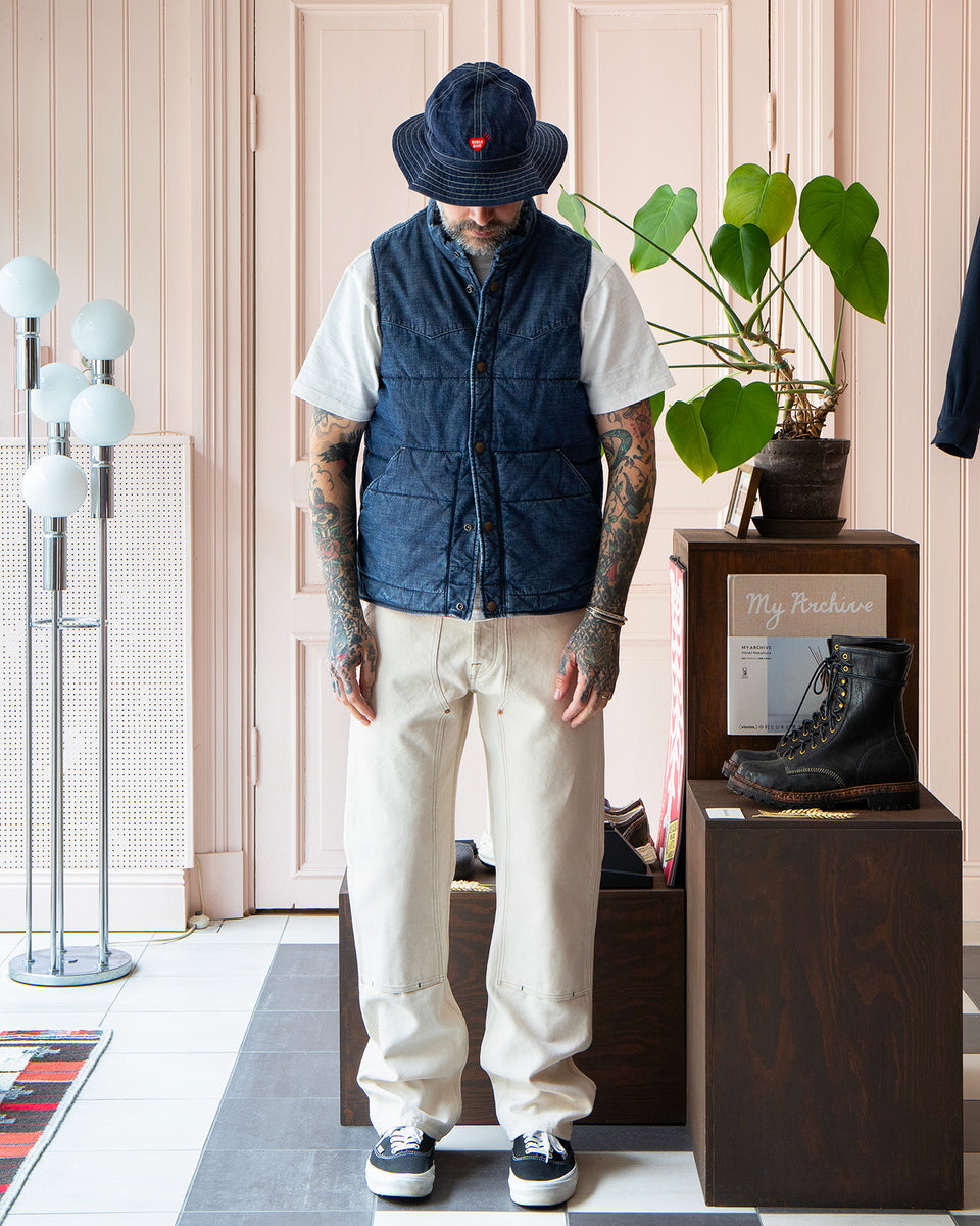 Indigofera Wendell Pants, Smithson Canvas, Ecru