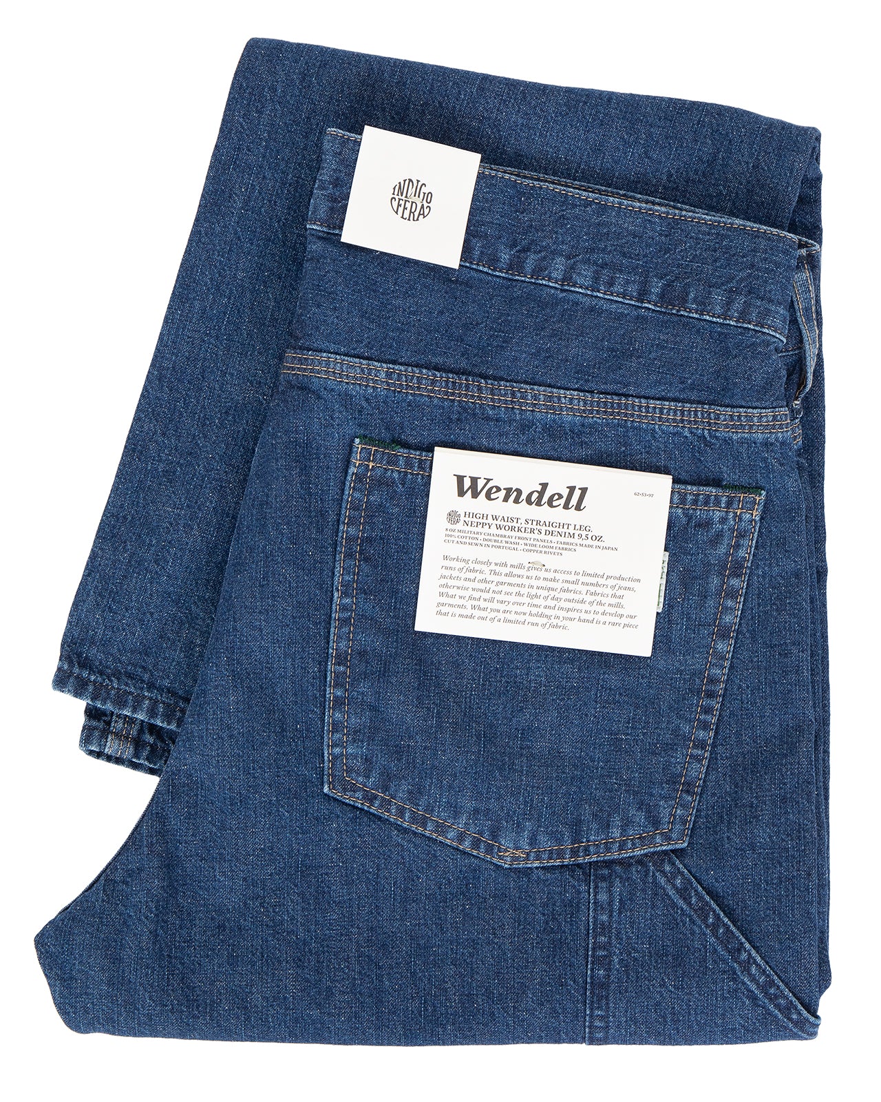 Indigofera Wendell Pants, Military Chambray / Neppy Workers