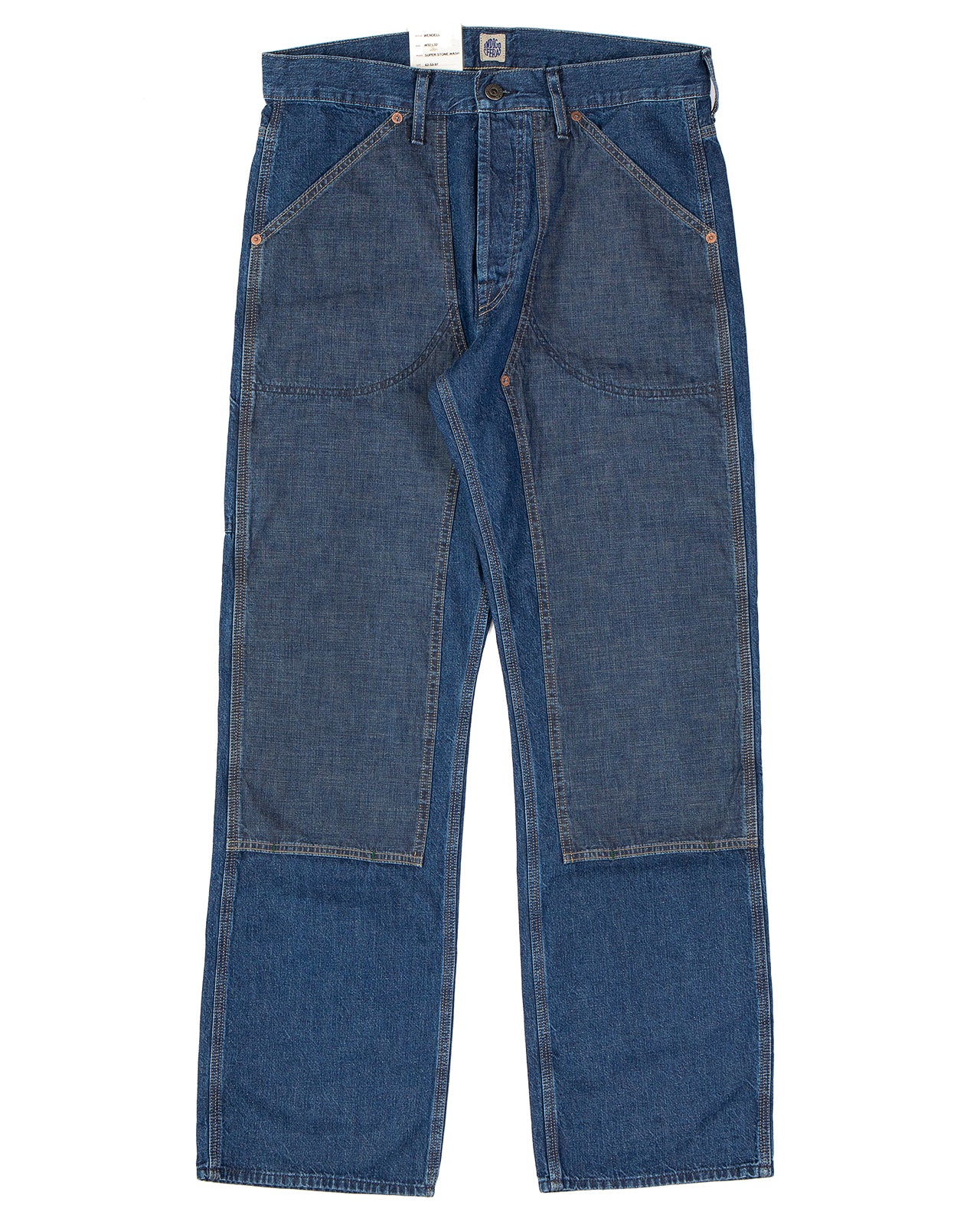 Indigofera Wendell Pants, Military Chambray / Neppy Workers