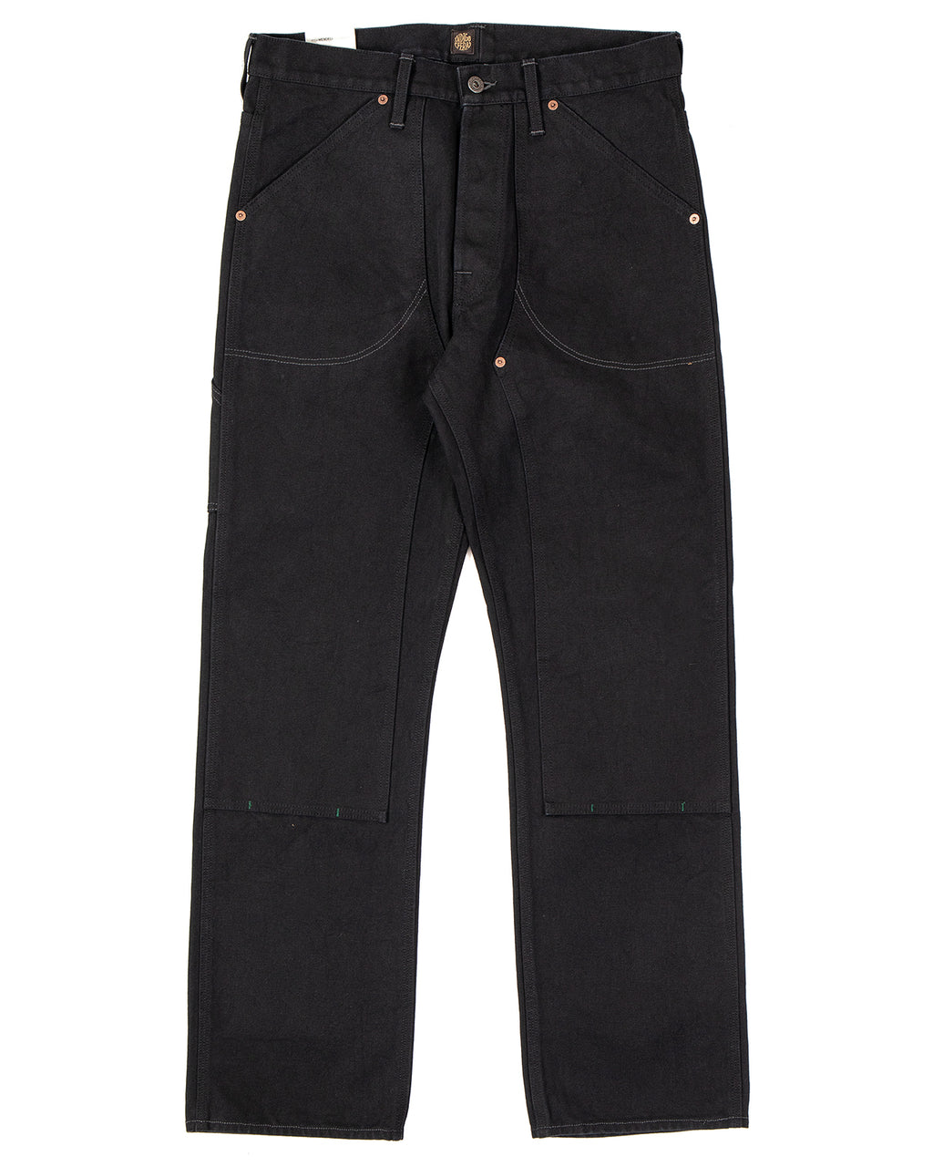 Indigofera Wendell Pants, Smithson Canvas, Black Rinse