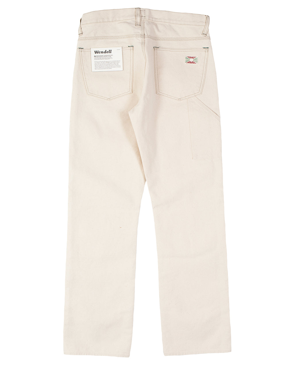 Indigofera Wendell Pants, Smithson Canvas, Ecru