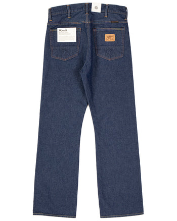 Indigofera Wyatt Jeans, Uneven Broken Twill Rinsed