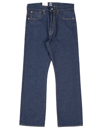 Indigofera Wyatt Jeans, Uneven Broken Twill Rinsed