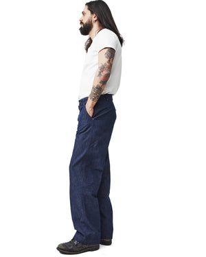 Indigofera Dunton Pants, 40s Navy Denim