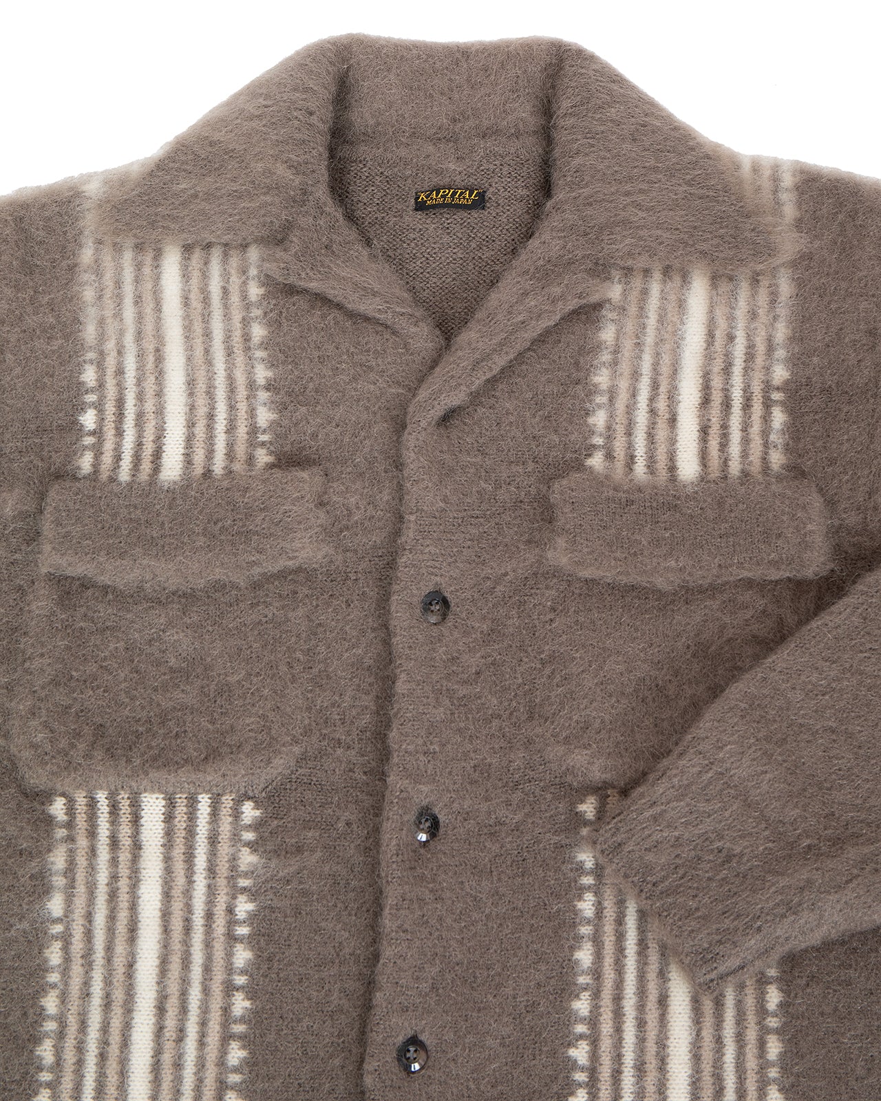 Kapital 7G Mohair Knit Board Shirt