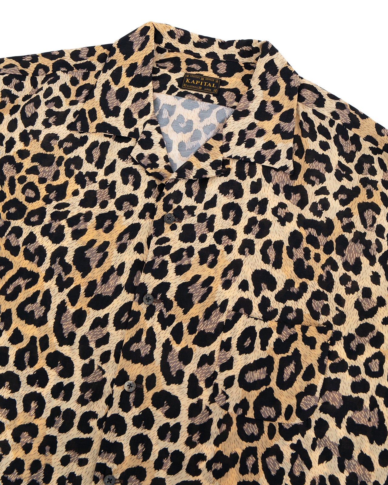 Kapital Silk Rayon Leopard Big Shirt – Pancho And Lefty - Online Store