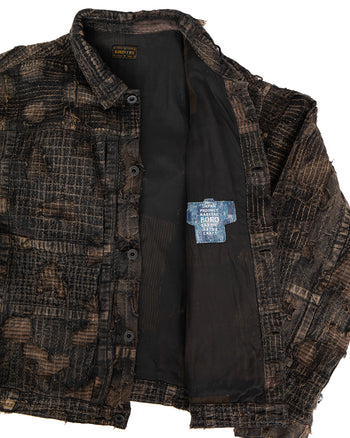 Kapital Black T-Core Boro Spring 1st Jacket